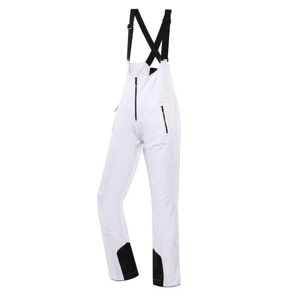 Damen-Ski-Softshellhose ALPINE PRO GERANA weiß