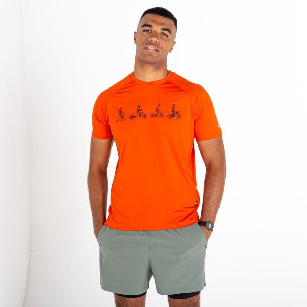 Herren Funktions T-Shirt Dare2b RIGHTEOUS III orange