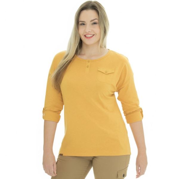 T-Shirt Laurra gelb gelb