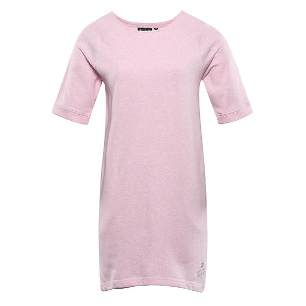 Damen-Baumwollkleid ALPINE PRO MOLEDA rosa