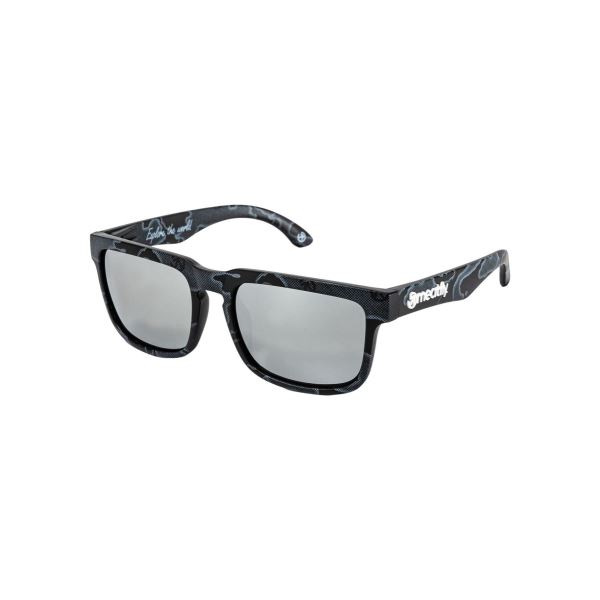 Sonnenbrille Meatfly Memphis schwarz