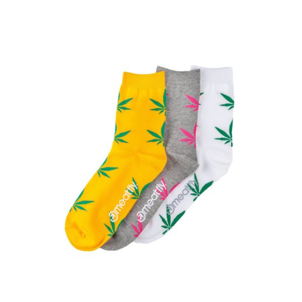 Meatfly Ganja Girl S19 Dreierpack Socken