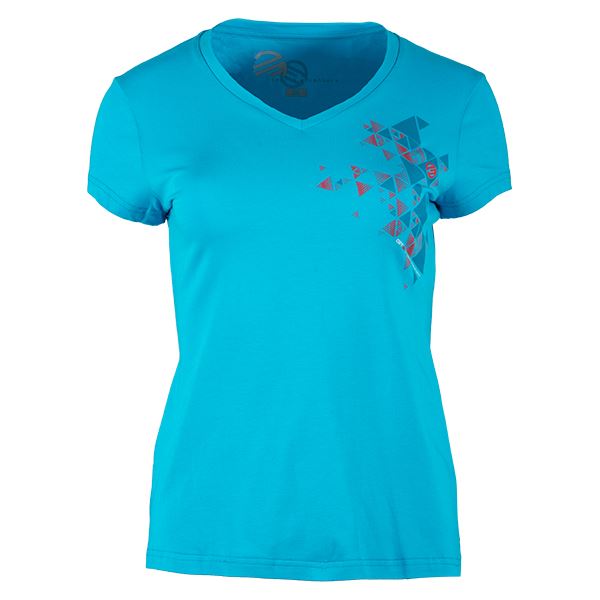 Damen T-Shirt GTS 2193 blau