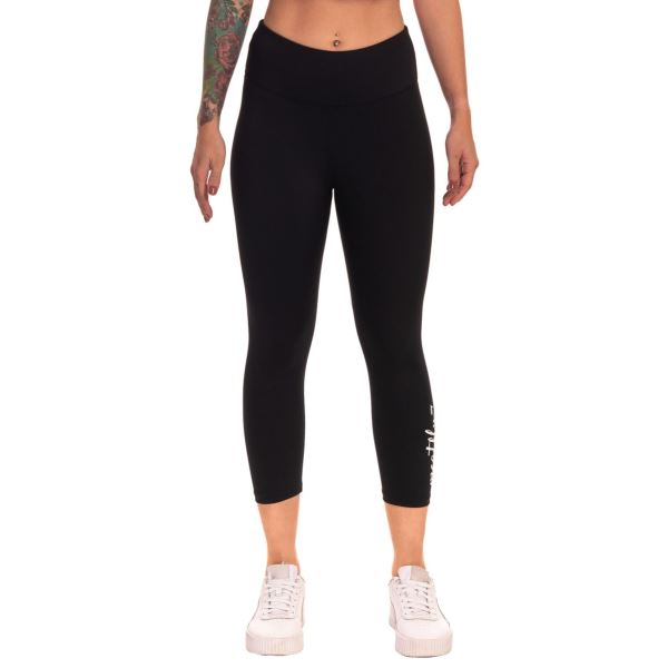 Damen 7/8-Leggings Meatfly Edna schwarz/weiß