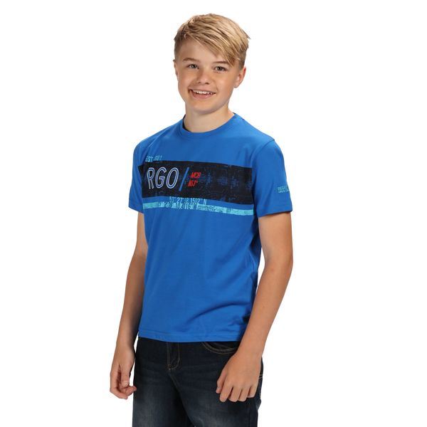 Kinder T-Shirt Regatta BOSLEY II blau