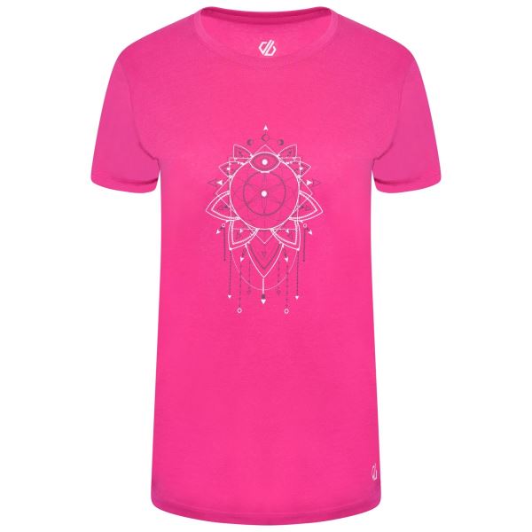 Damen T-Shirt Dare2b EASE OF MIND pink