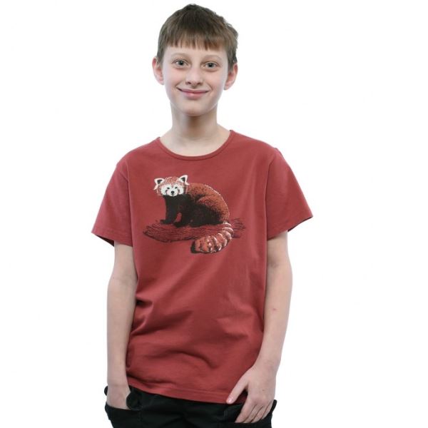 Kinder T-Shirt BUSHMAN JERRY III rot