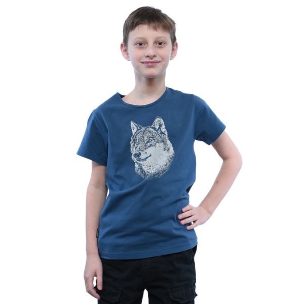 Kinder T-Shirt BUSHMAN JERRY III blau