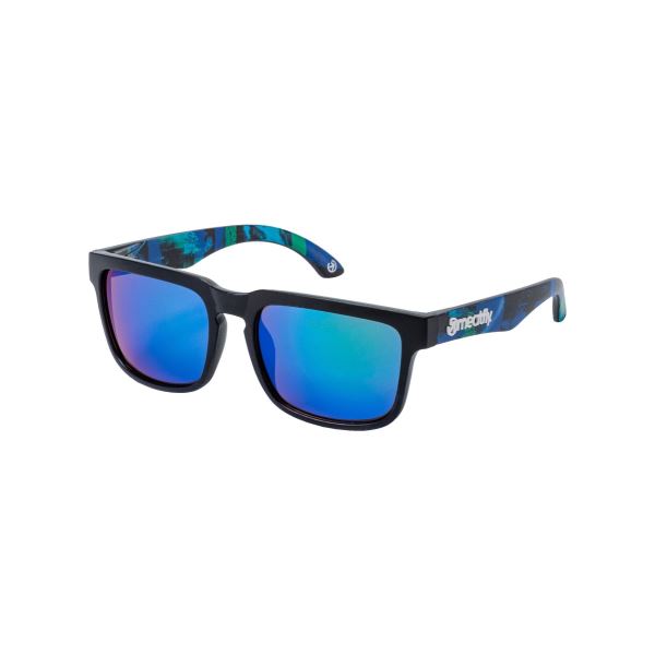 Meatfly Substance Camo/Blaue Sonnenbrille