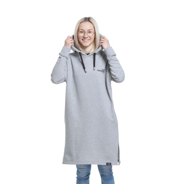 Damen-Sweatshirt Meatfly Zyra grau