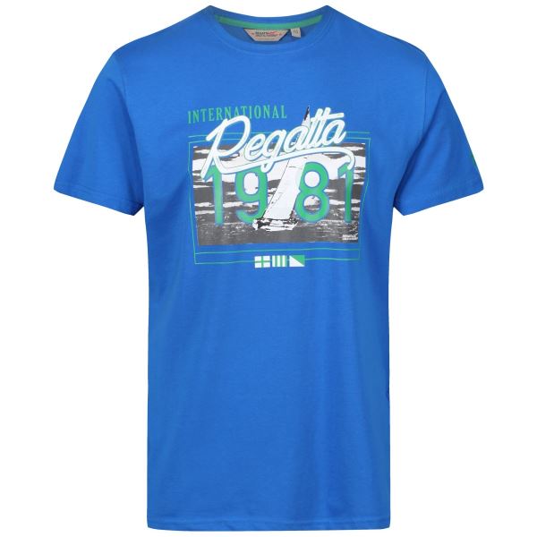 Herren T-Shirt Regatta CLINE III blau