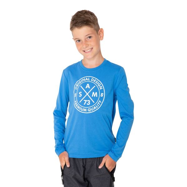 Jungen-T-Shirt SASHA SAM 73 blau