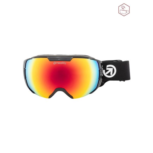 SNB & SKI-Brille Meatfly Zoomer schwarz