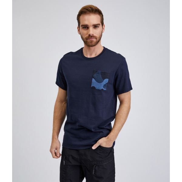 Herren-T-Shirt SEAN SAM 73 blau