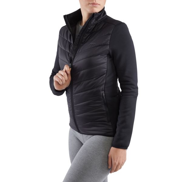 Damen-Hybridjacke Viking Becky Pro Primaloft schwarz