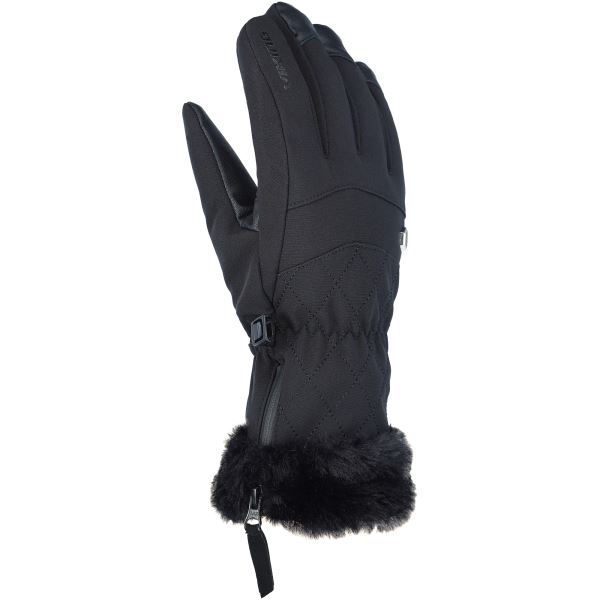 Damen-Skihandschuhe Viking Meris schwarz