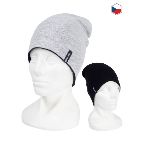 Beanie Meatfly Logan Reversible weiß