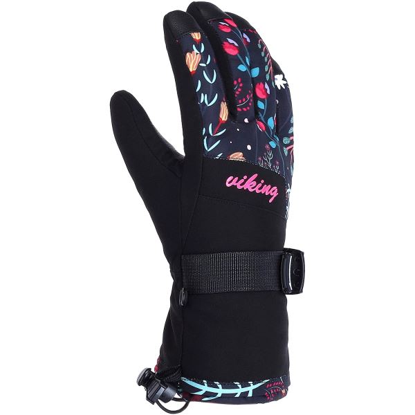 Damen-Skihandschuhe Viking Tanuka rosa