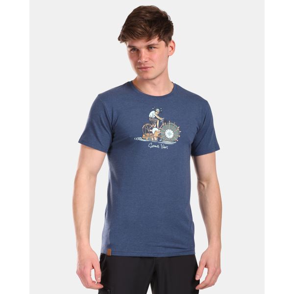 Herren-Baumwoll-T-Shirt Kilpi VIBE-M dunkelblau