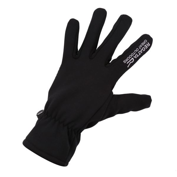 Unisex-Handschuhe Regatta TOUCHTIP II schwarz