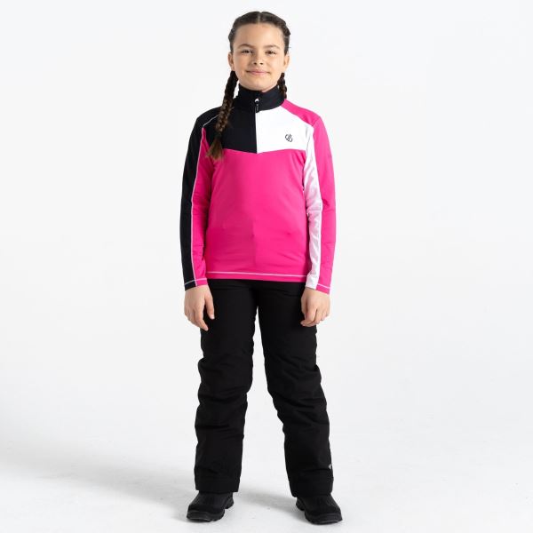 Funktions-Sweatshirt für Kinder Dare2b FORMATE II rosa/schwarz