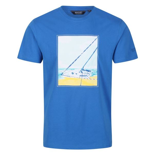 Herren T-Shirt Regatta CLINE IV blau