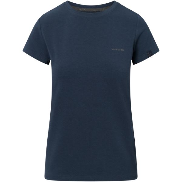 Damen-T-Shirt aus Bambus Viking Harvi blau