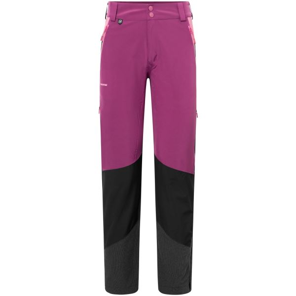 Damen Outdoorhose Viking Trek Pro 2.0 Pants schwarz/lila