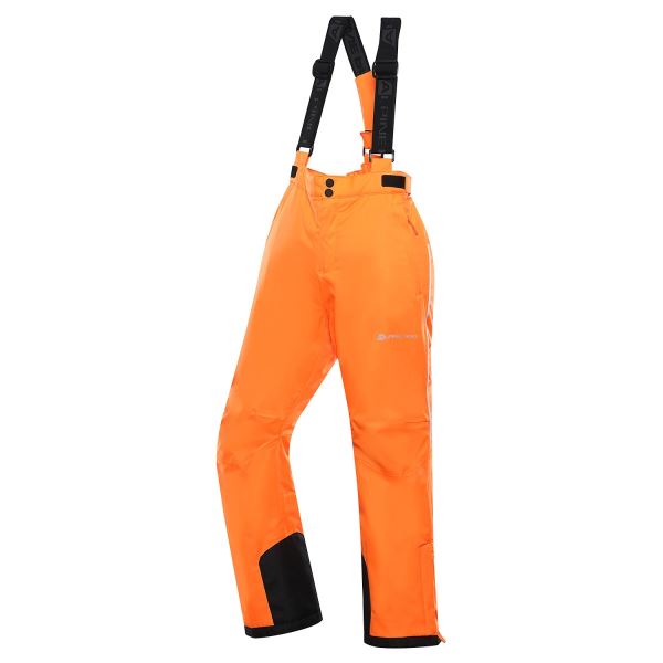 Kinder-Skihose mit PTX-Membran ALPINE PRO LERMONO orange