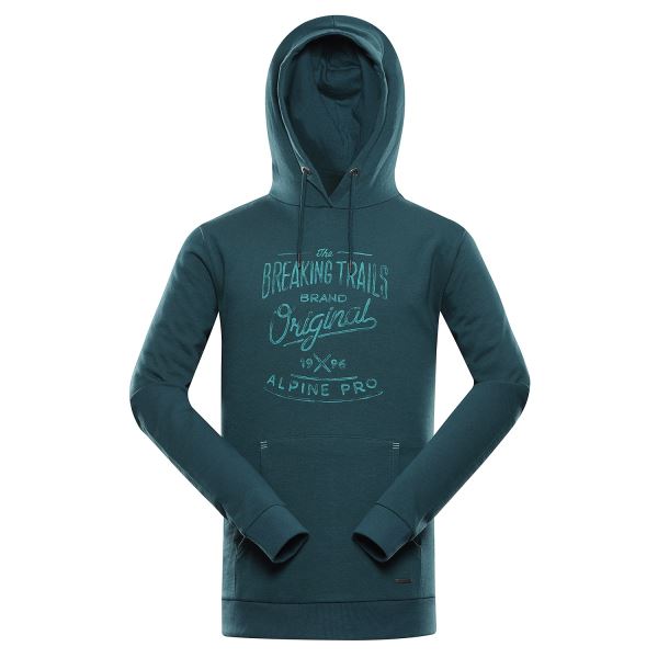 Herren-Baumwoll-Sweatshirt ALPINE PRO KYTOR grün