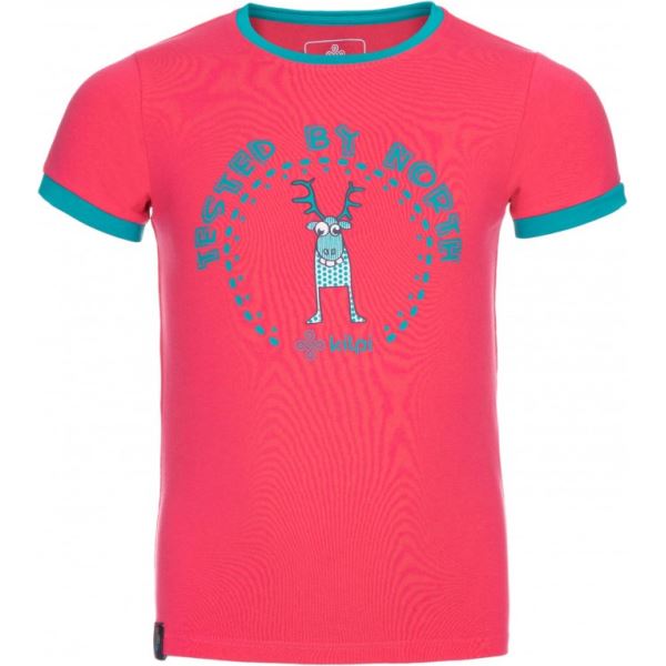 Kinder T-Shirt KILPI MERCY-JG pink