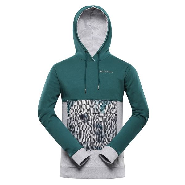 Herren-Baumwoll-Sweatshirt ALPINE PRO BORD grün