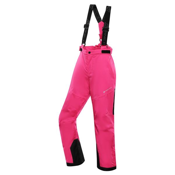 Kinder-Skihose mit PTX-Membran ALPINE PRO OSAGO rosa