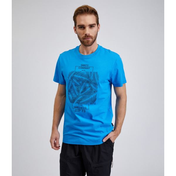 Herren T-Shirt ALMANDIT SAM 73 blau