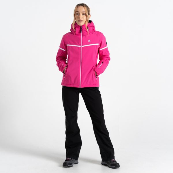 Damen-Ski-Outfit LINE rosa