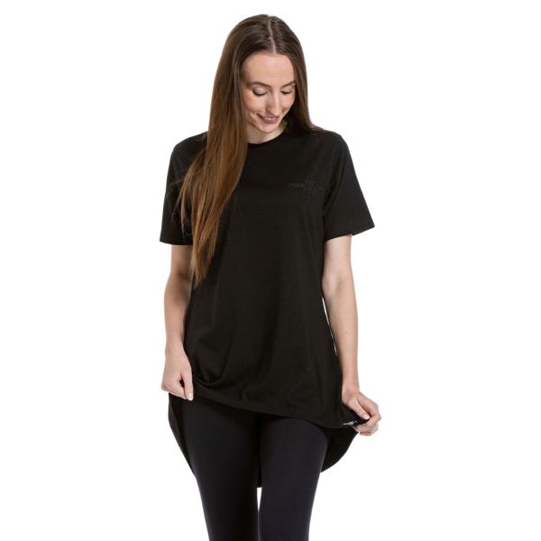 Damen T-Shirt Meatfly Tessa schwarz