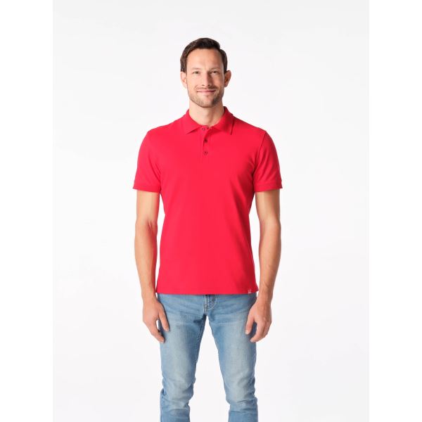 Herren-Poloshirt CityZen DAX rot