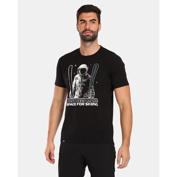Herren-Baumwoll-T-Shirt Kilpi LTD TRITON-M schwarz