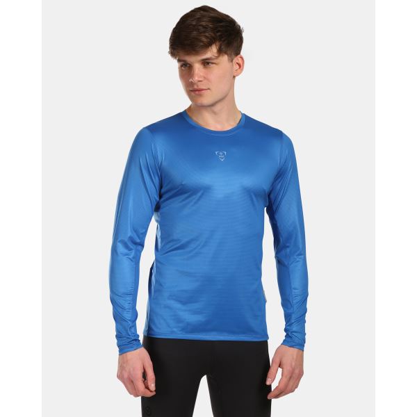 Kilpi SPOLETO-M blaues langärmeliges Funktions-T-Shirt für Herren