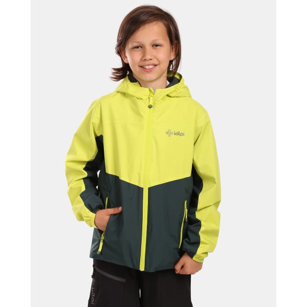 Jungen Outdoorjacke Kilpi ORLETI-JB dunkelgrün