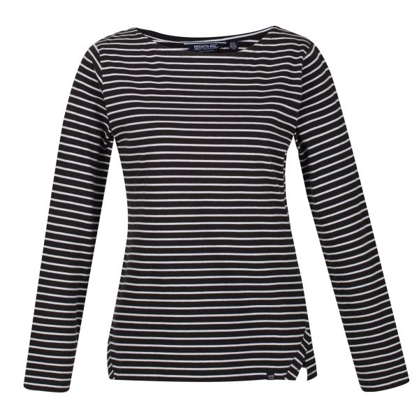 Damen T-Shirt Regatta FERNANDA schwarz / weiß