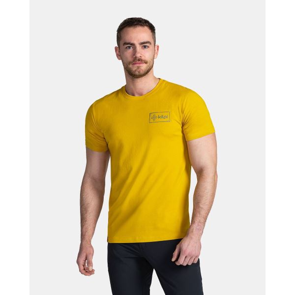 Herren-T-Shirt aus Baumwolle Kilpi BANDE-M gelb