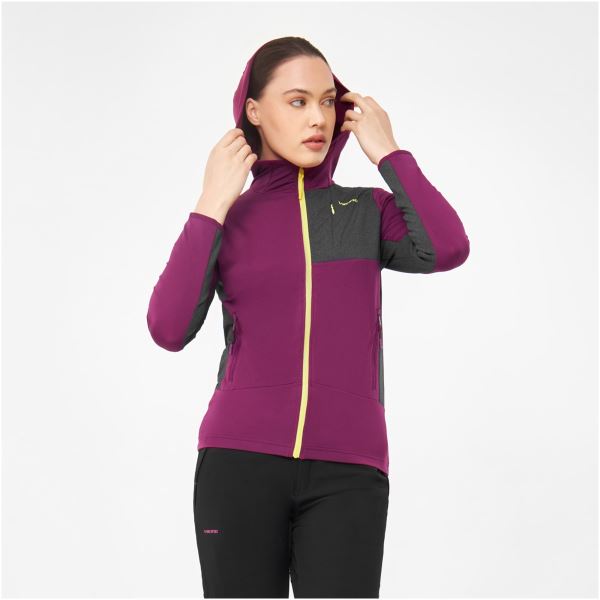 Viking Tacoma Damen-Hoodie in Rosa/Grau