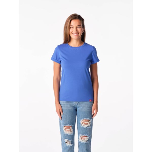 Damen-T-Shirt CityZen MOSS blau-violett