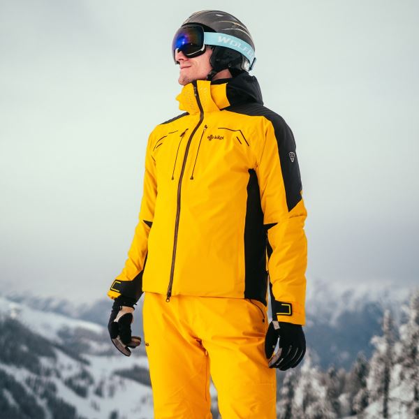 Herren-Ski-Outfit HYDER gelb