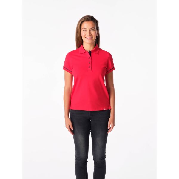Damen-Poloshirt CityZen LOTA rot – limitierte Auflage
