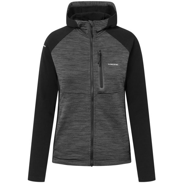 Damen Funktionsjacke Viking Delmore schwarz grau