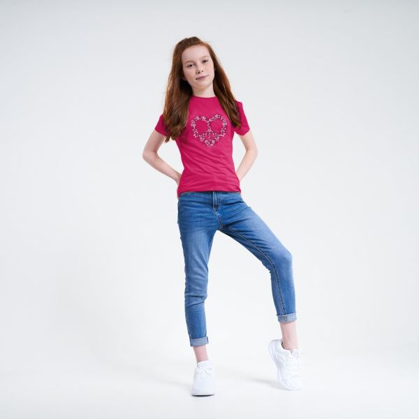 Funktionelles T-Shirt für Kinder Dare2b RIGHTFUL pink