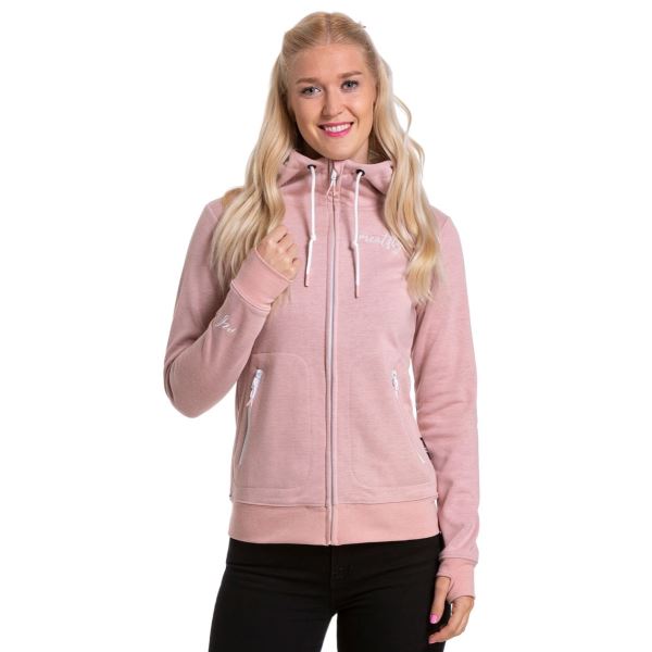 Technisches Damen-Sweatshirt Meatfly Omni pink
