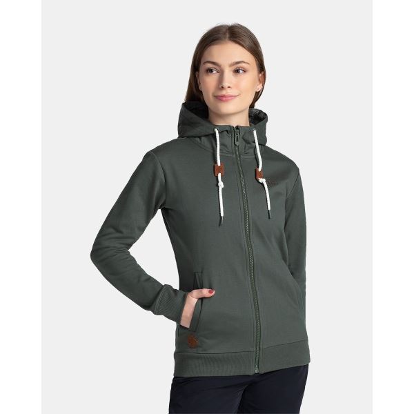 Damen-Sweatshirt Kilpi BERY-W dunkelgrün